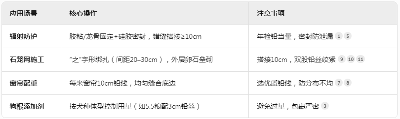 南宁矩形配重铅砖